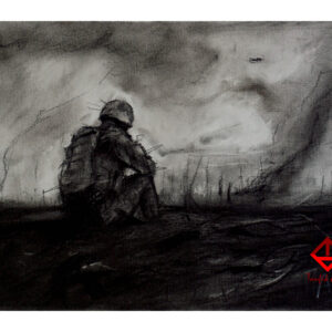 Pyrrhic (charcoal on paper A4)