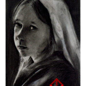 charcoal portrait