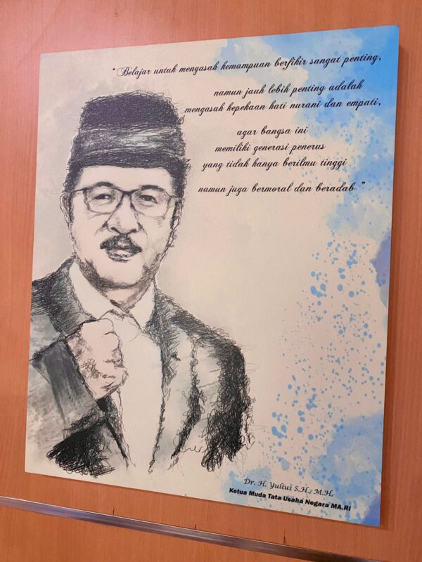 Scrible Portrait Wall Art - Gambar 2