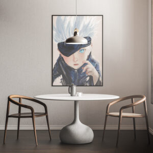 wall art anime