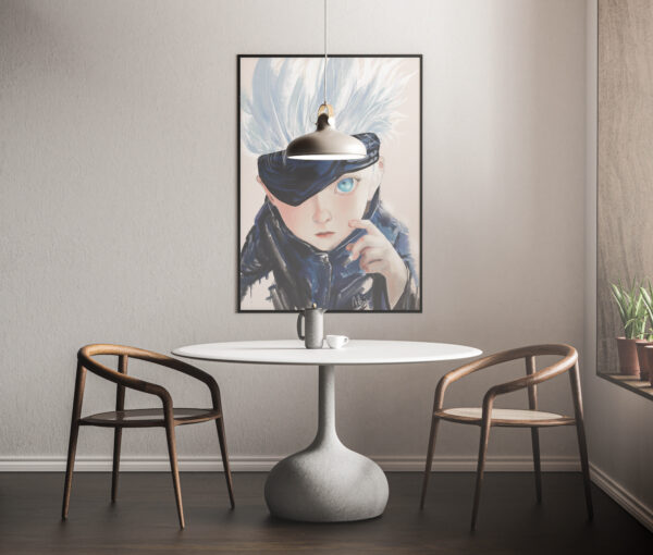 wall art anime