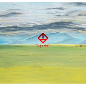 oil pastel landscape painting
